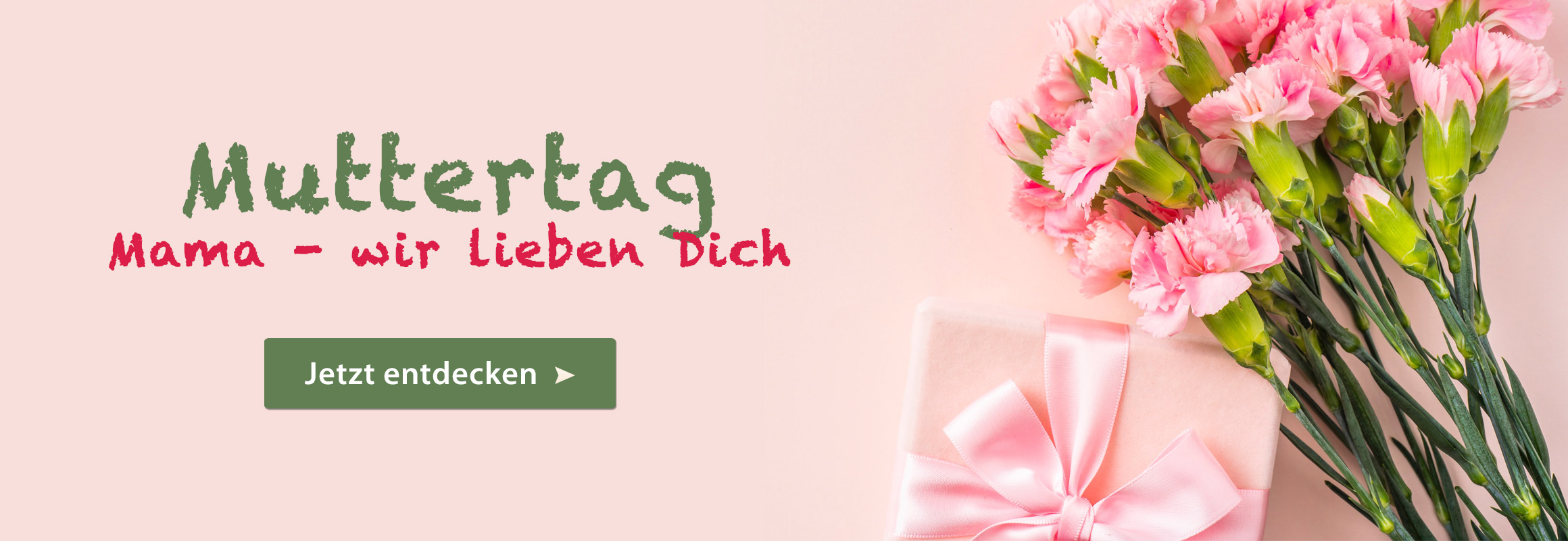 Banner für Muttertag