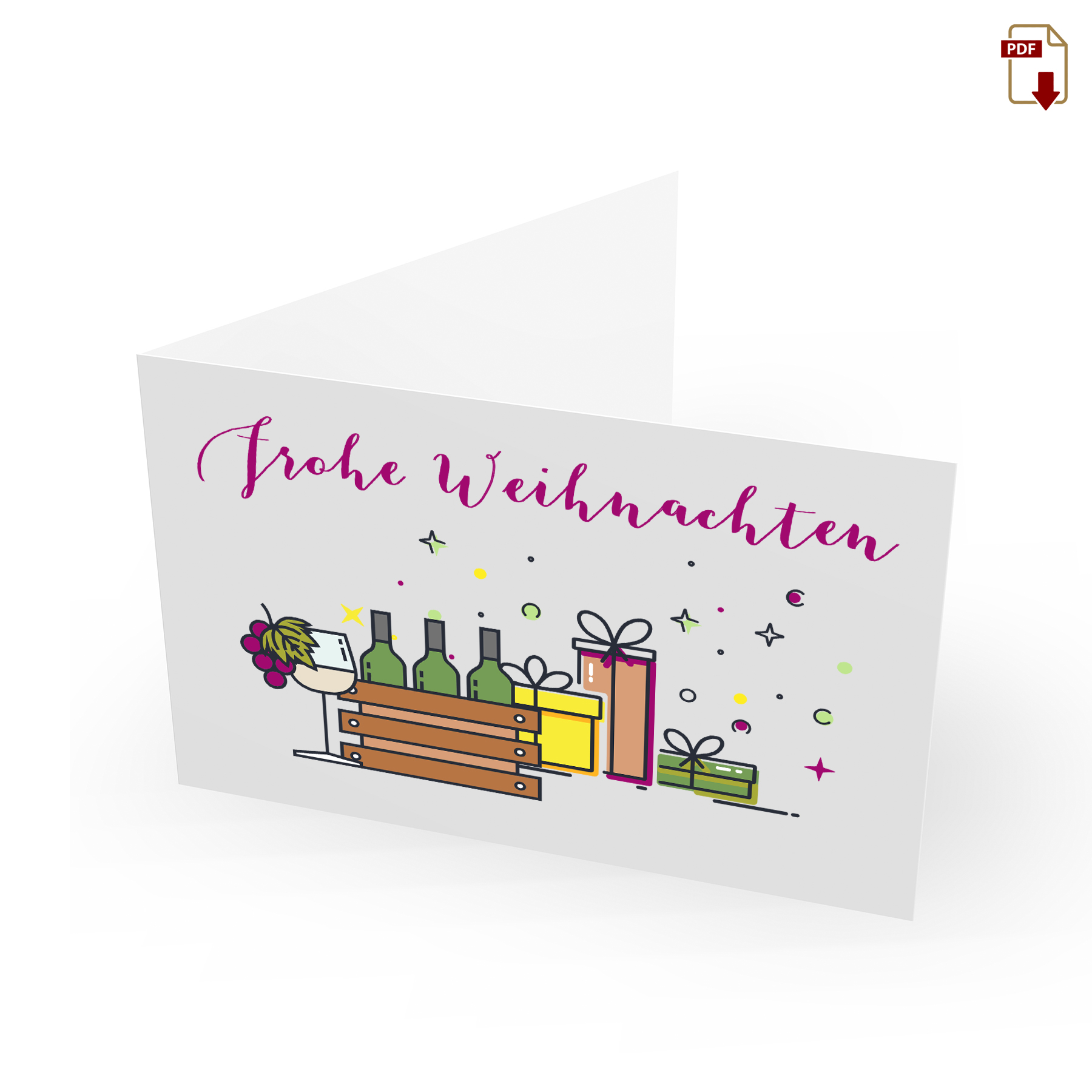 Geschenkgutschein Weihnachten zum Drucken